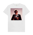 White Printed T-shirt Front