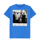 Bright Blue Printed T-shirt Front