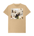 Sand Printed T-shirt Front