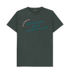 Dark Grey Printed T-shirt Front
