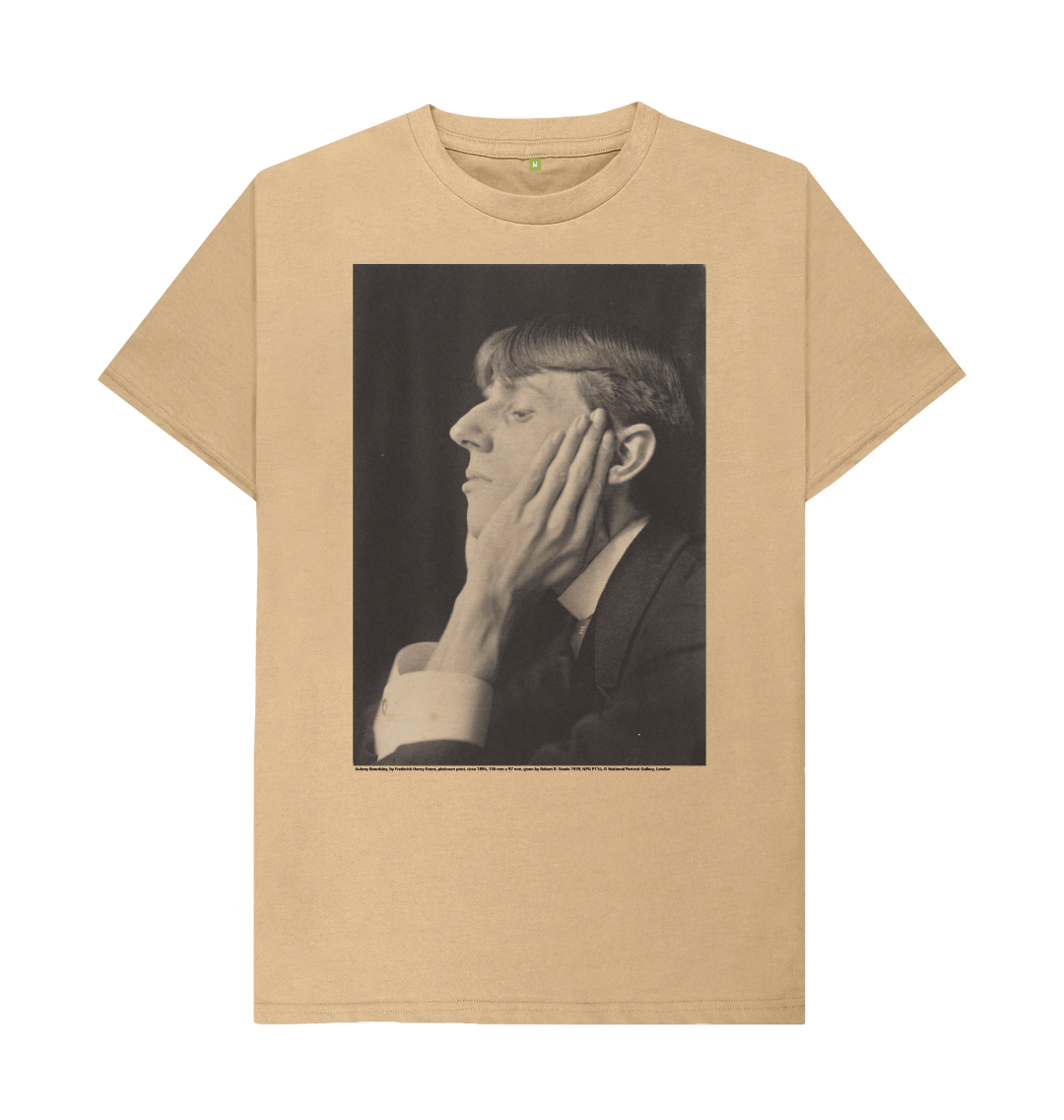 Sand printed t shirt front