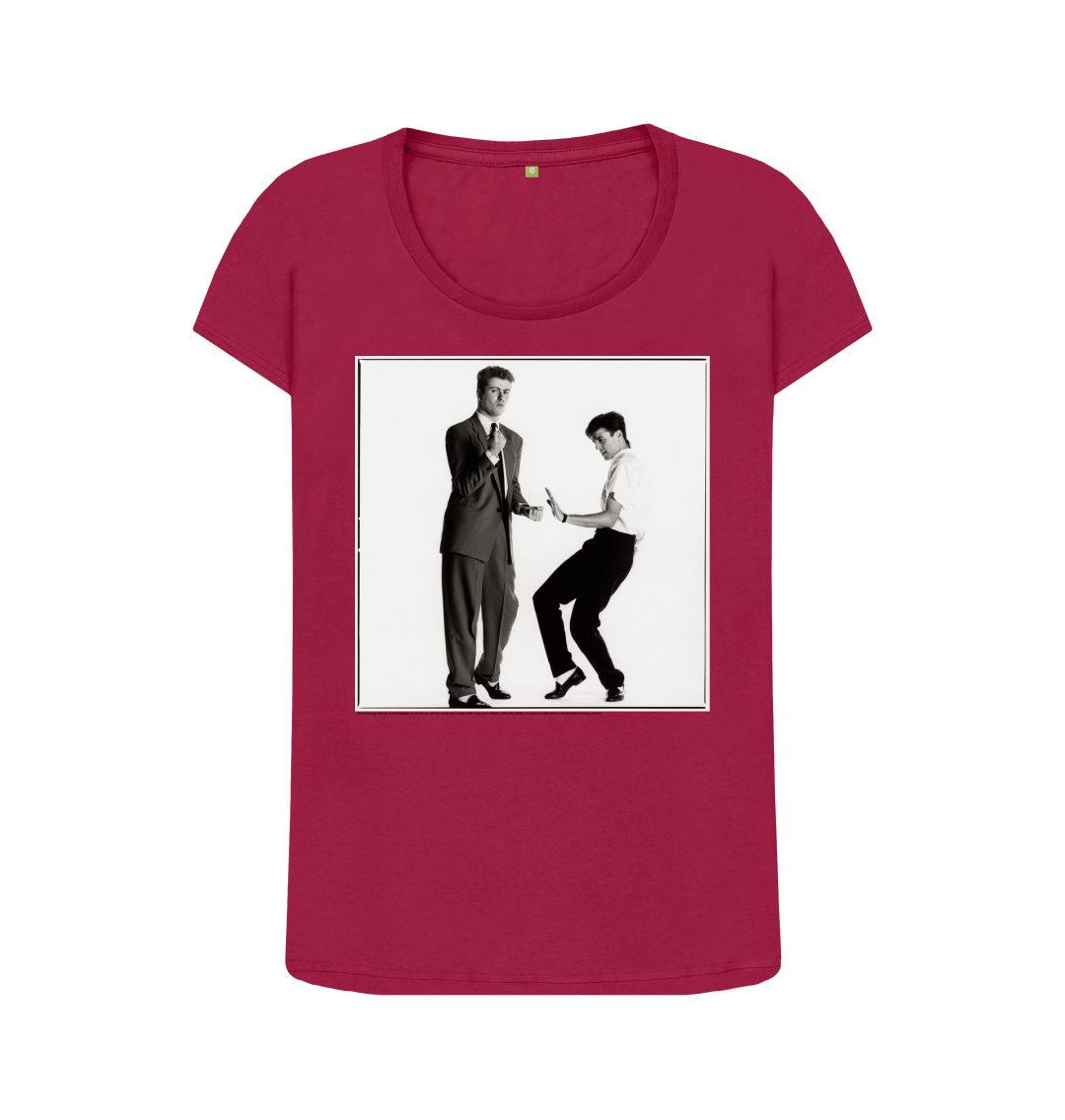 Cherry printed t shirt front