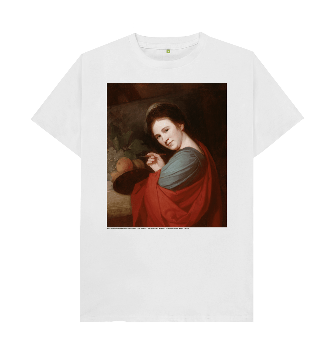 White printed t shirt front