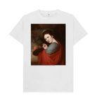 White Printed T-shirt Front