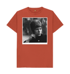 Rust Printed T-shirt Front