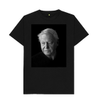 Black Printed T-shirt Front