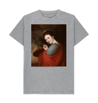 Athletic Grey Printed T-shirt Front