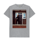 Athletic Grey Printed T-shirt Front