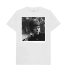 White Printed T-shirt Front