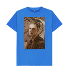 Bright Blue Printed T-shirt Front