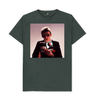 Dark Grey Printed T-shirt Front