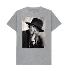 Athletic Grey Printed T-shirt Front