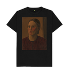 Black Printed T-shirt Front