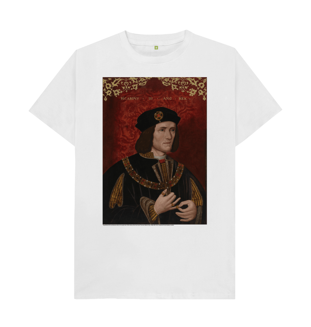 White printed t shirt front
