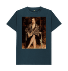 Denim Blue Printed T-shirt Front