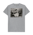 Athletic Grey Printed T-shirt Front