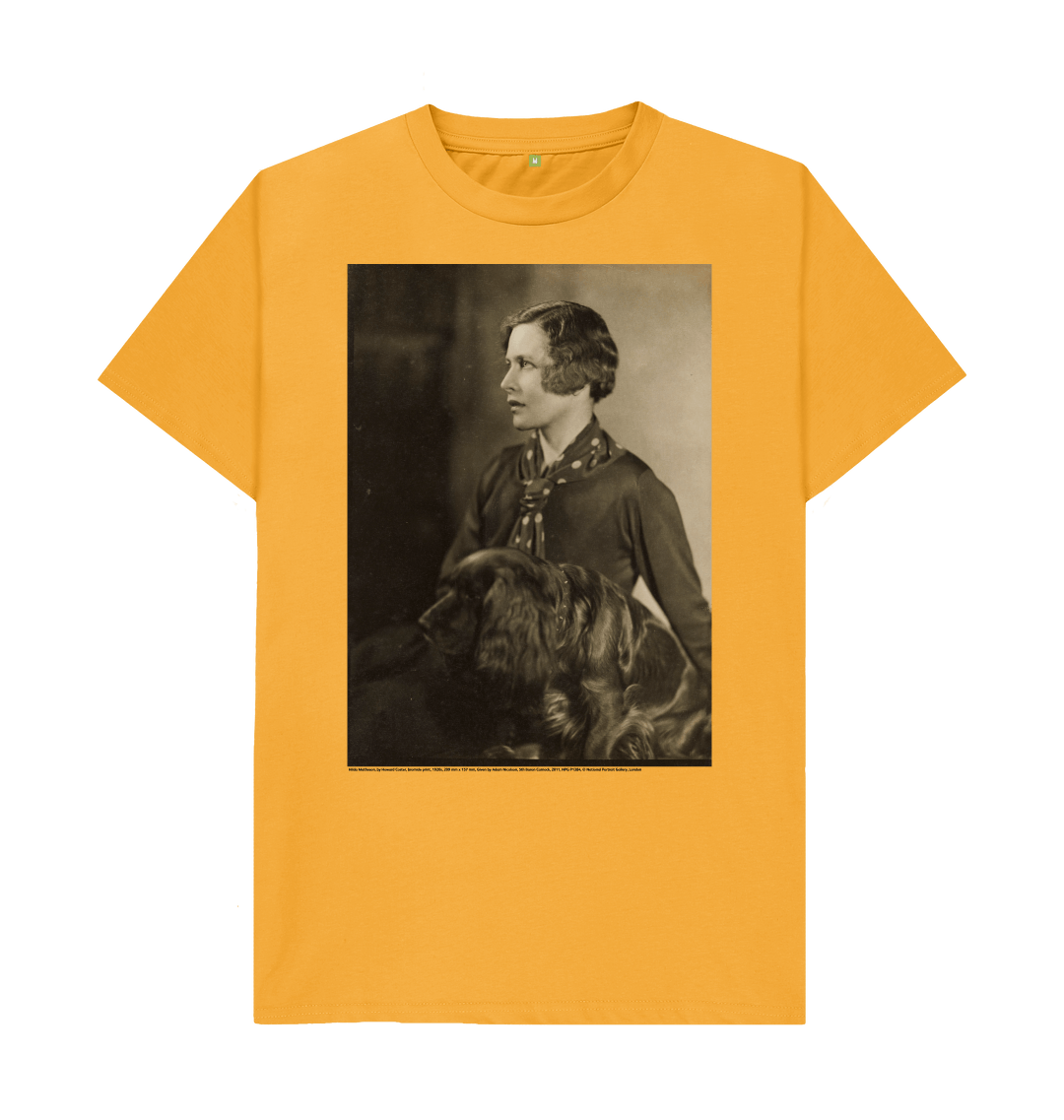 Mustard printed t shirt front