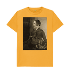 Mustard Printed T-shirt Front
