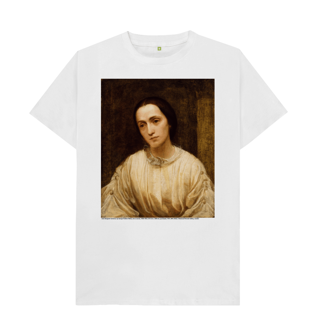 White printed t shirt front