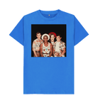 Bright Blue Printed T-shirt Front