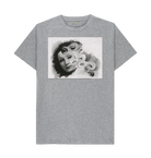 Athletic Grey Printed T-shirt Front