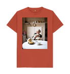 Rust Printed T-shirt Front
