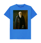 Bright Blue Printed T-shirt Front