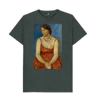Dark Grey Printed T-shirt Front