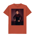 Rust Printed T-shirt Front