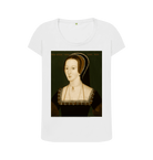 White Printed T-shirt Front