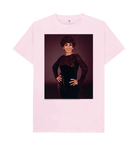 Pink Printed T-shirt Front