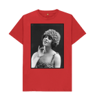 Red Printed T-shirt Front