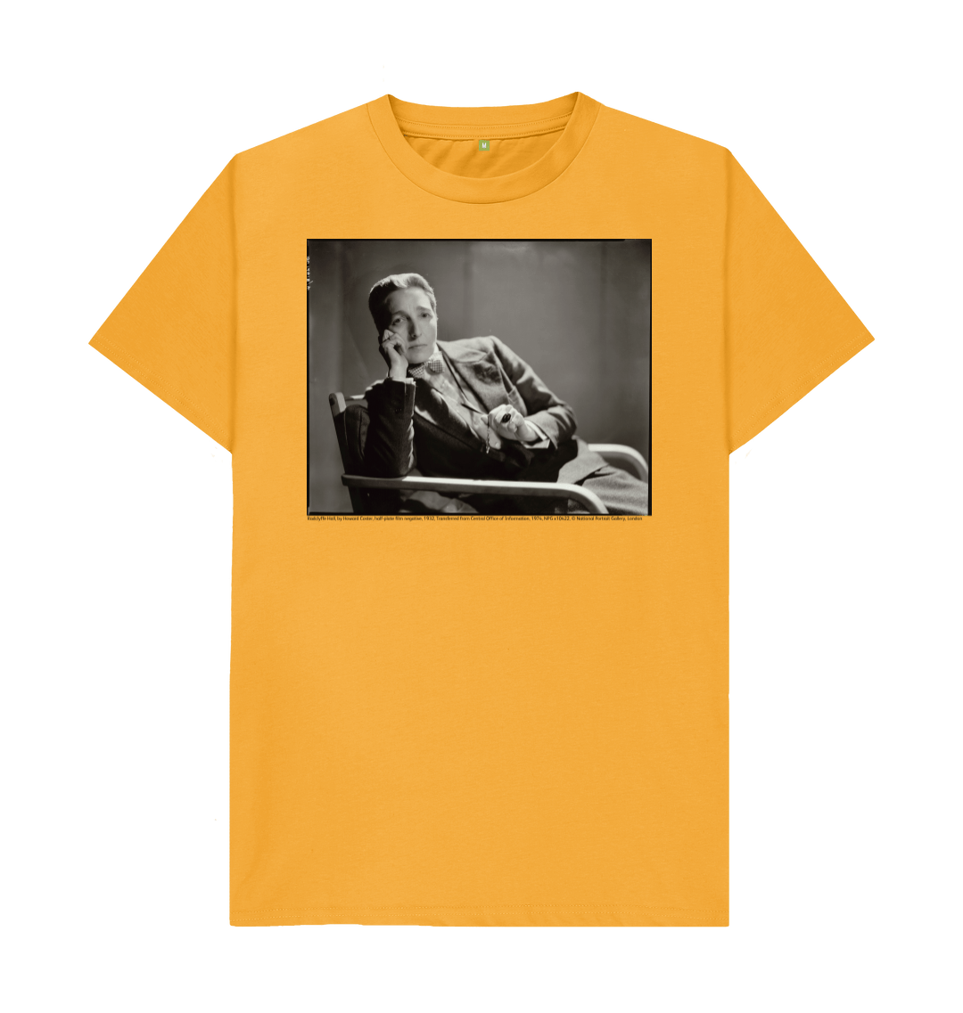 Mustard printed t shirt front