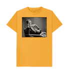 Mustard Printed T-shirt Front
