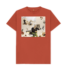 Rust Printed T-shirt Front