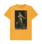 Mustard Printed T-shirt Front