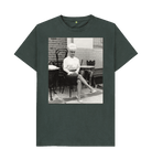 Dark Grey Printed T-shirt Front