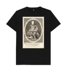 Black Printed T-shirt Front