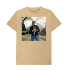 Sand Printed T-shirt Front