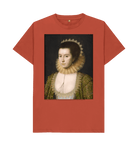 Rust Printed T-shirt Front