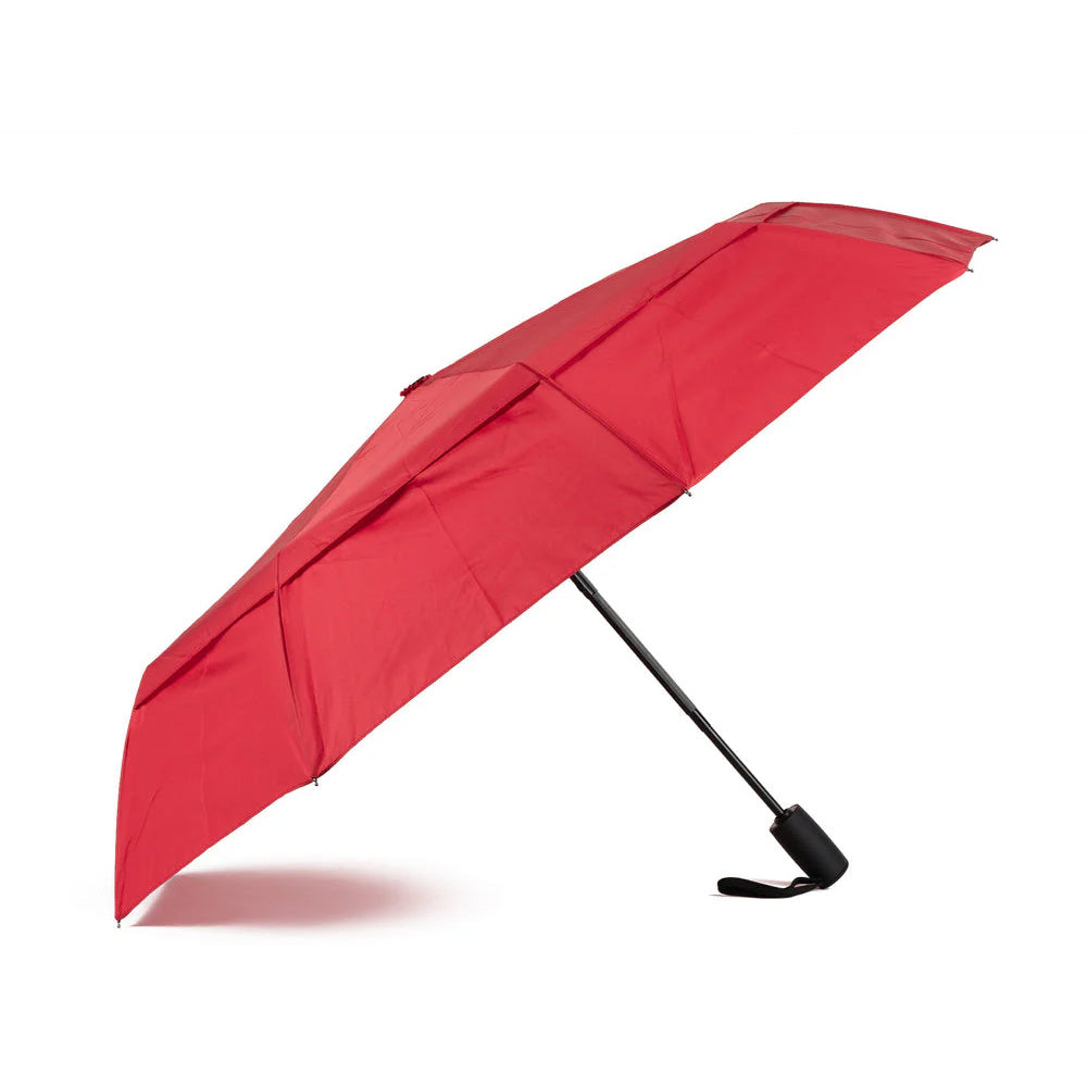 Waterloo umbrella cranberry side view