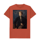 Rust Printed T-shirt Front