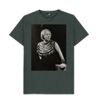 Dark Grey Printed T-shirt Front