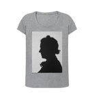 Athletic Grey Printed T-shirt Front