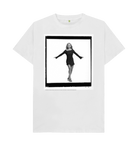White Printed T-shirt Front