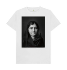 White Printed T-shirt Front