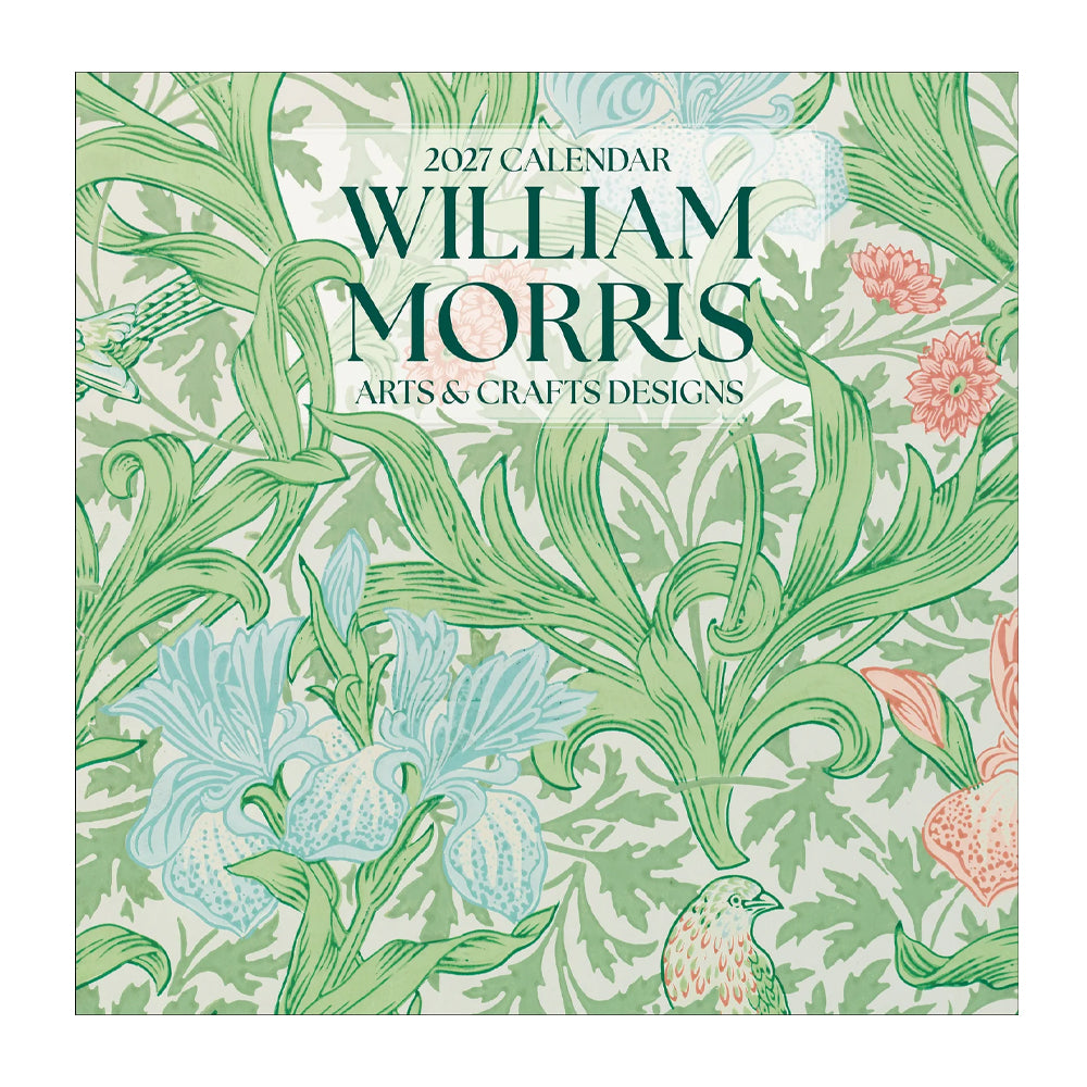 William morris 2027 calendar front