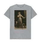 Athletic Grey Printed T-shirt Front