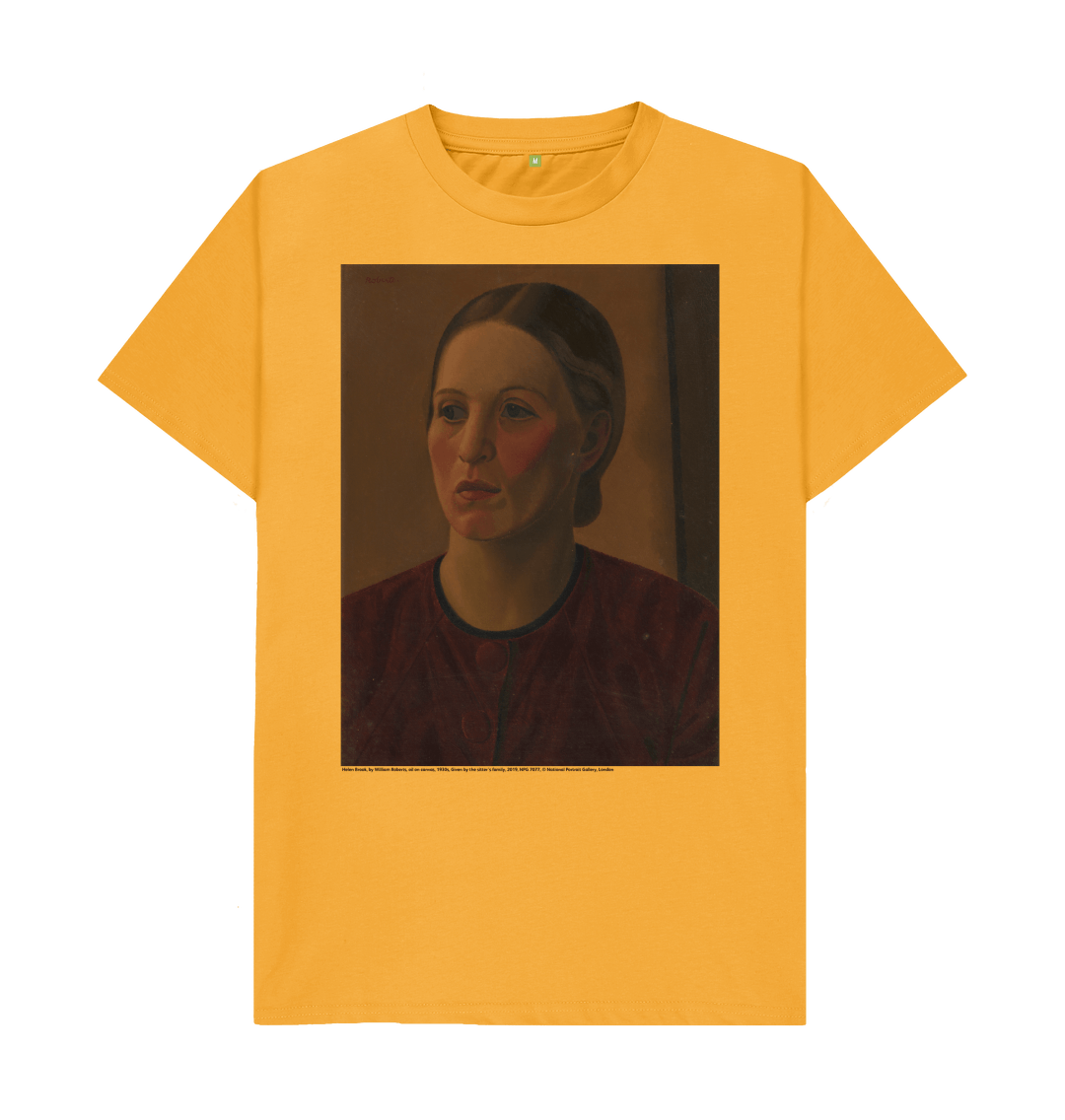 Mustard printed t shirt front