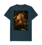 Denim Blue Printed T-shirt Front